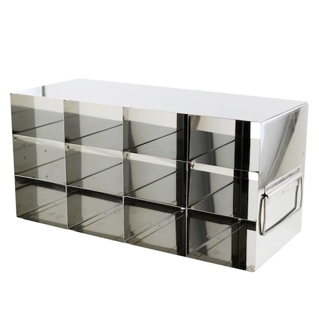 Custom Biogenic Freezer Rack, Upright, for 2" Box, 4x3 Array 247590